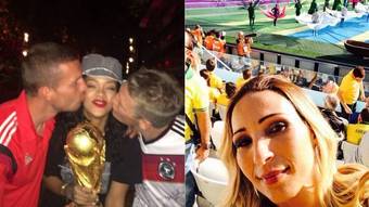 De Rihanna a Valesca Popozuda: relembre sete momentos aleatórios de famosos em Copas do Mundo – Fotos