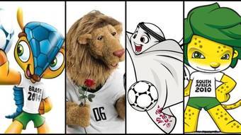 De Willie a La’eeb: relembre mascotes das Copas do Mundo