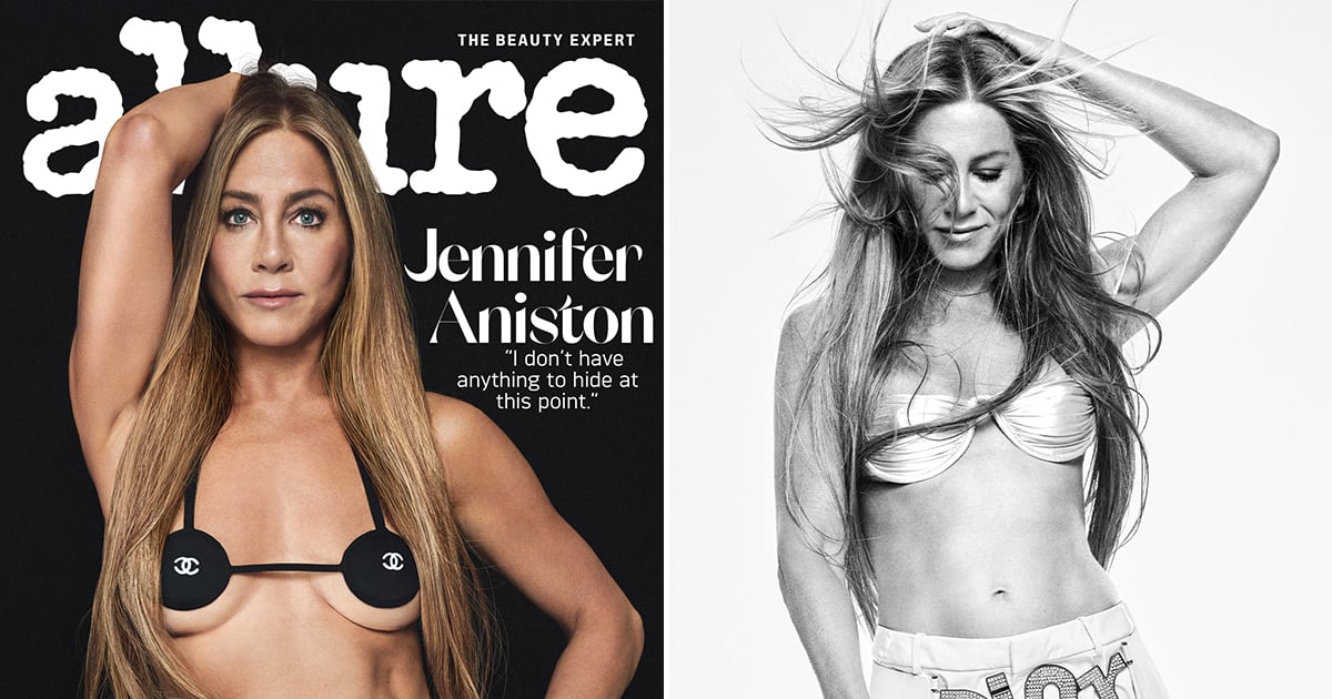 Jennifer Aniston usa biquíni Chanel para capa Allure