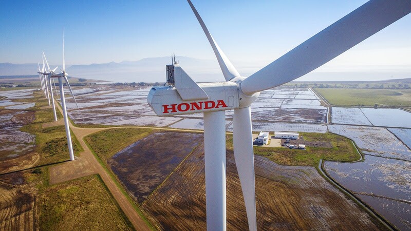 Parque eólico da Honda faz 8 anos e gera energia para produzir carros