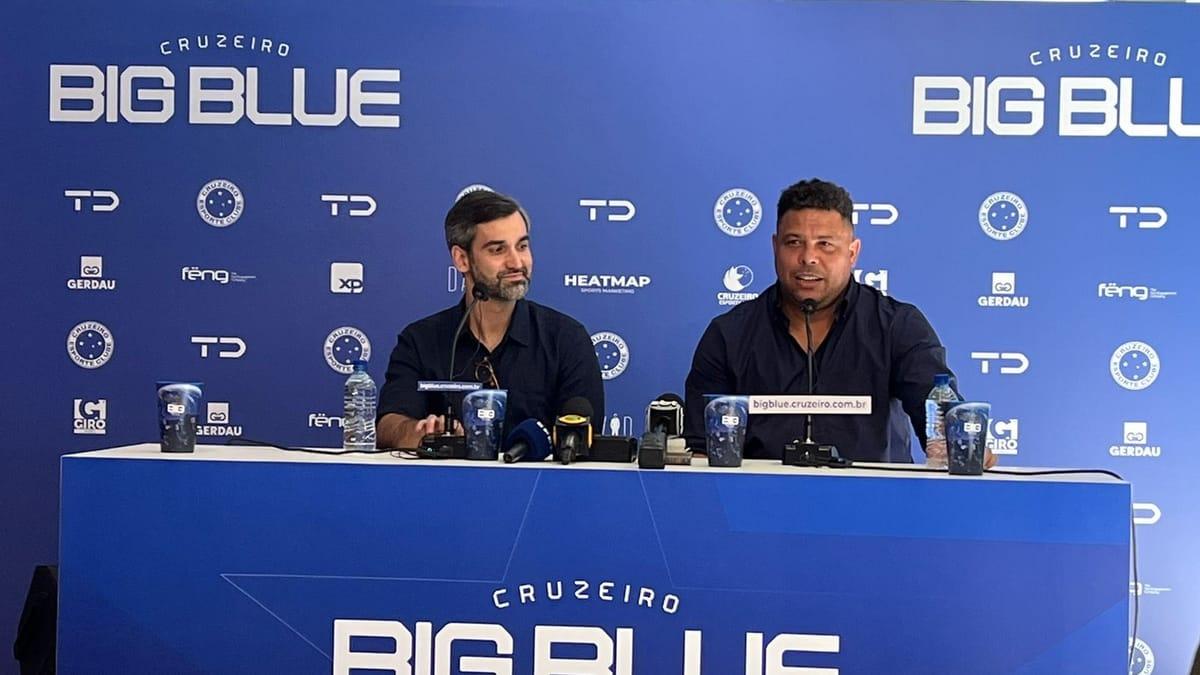 Ronaldo marca presença no primeiro dia do Cruzeiro Big Blue