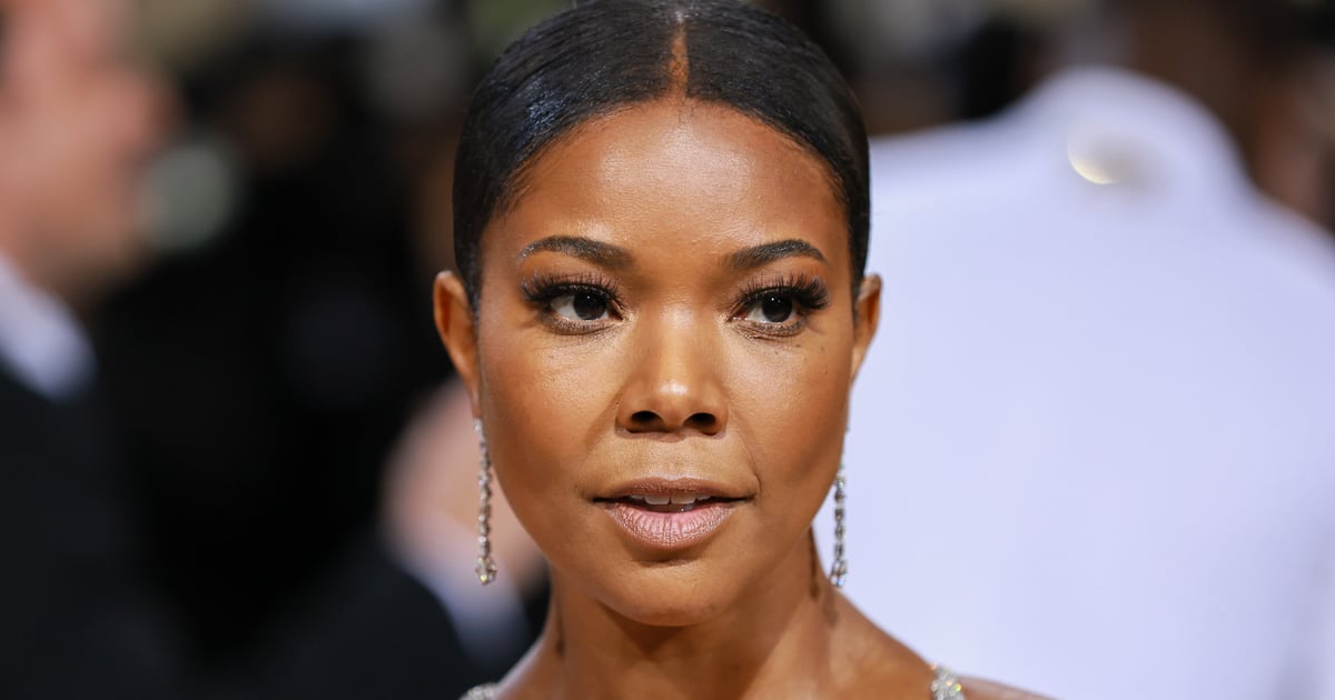 Gabrielle Union usa maiô branco recortado