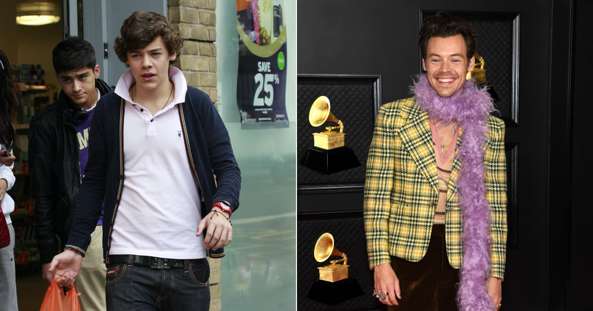 Harry Styles Trajes e evolução do estilo