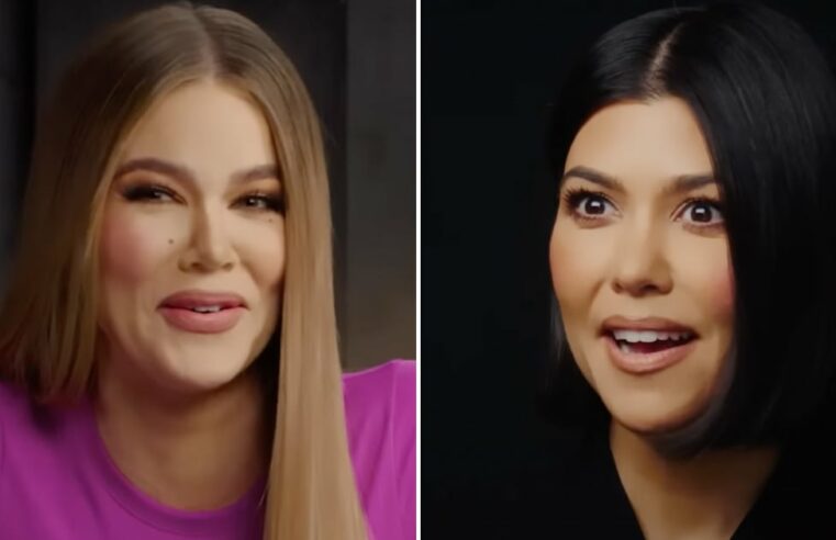 Khloé Kardashian critica o novo senso de moda de Kourtney