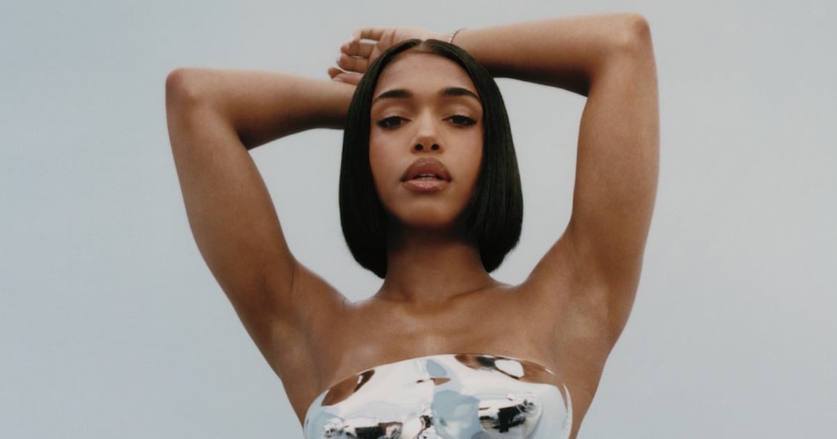 Lori Harvey usa peitoral LaQuan Smith para capa da Essence