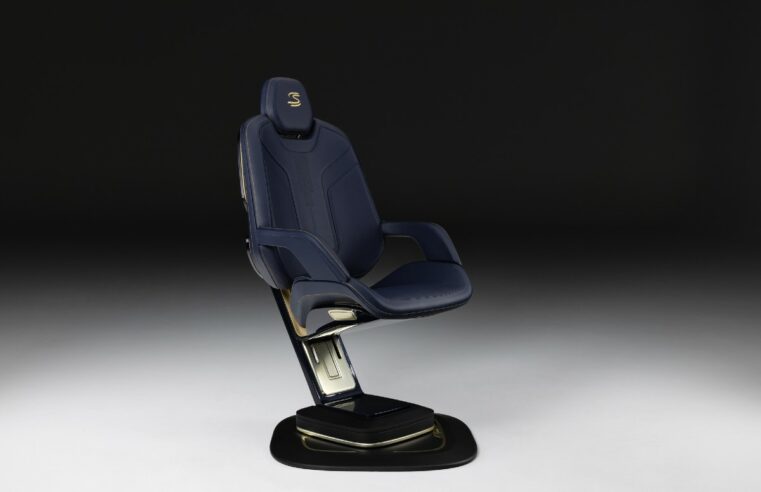 Marca Senna e Embraer criam cadeira de escritório inspirada na Fórmula 1
