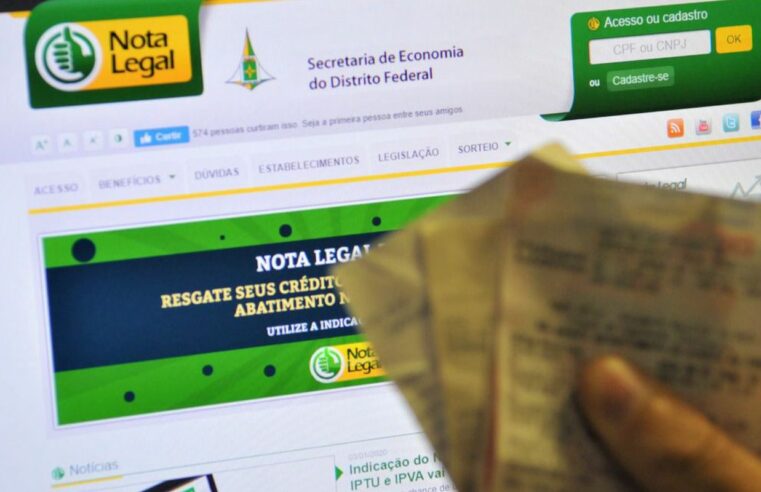 Nota Legal sorteia R$ 3 milhões em prêmios nesta sexta-feira no DF