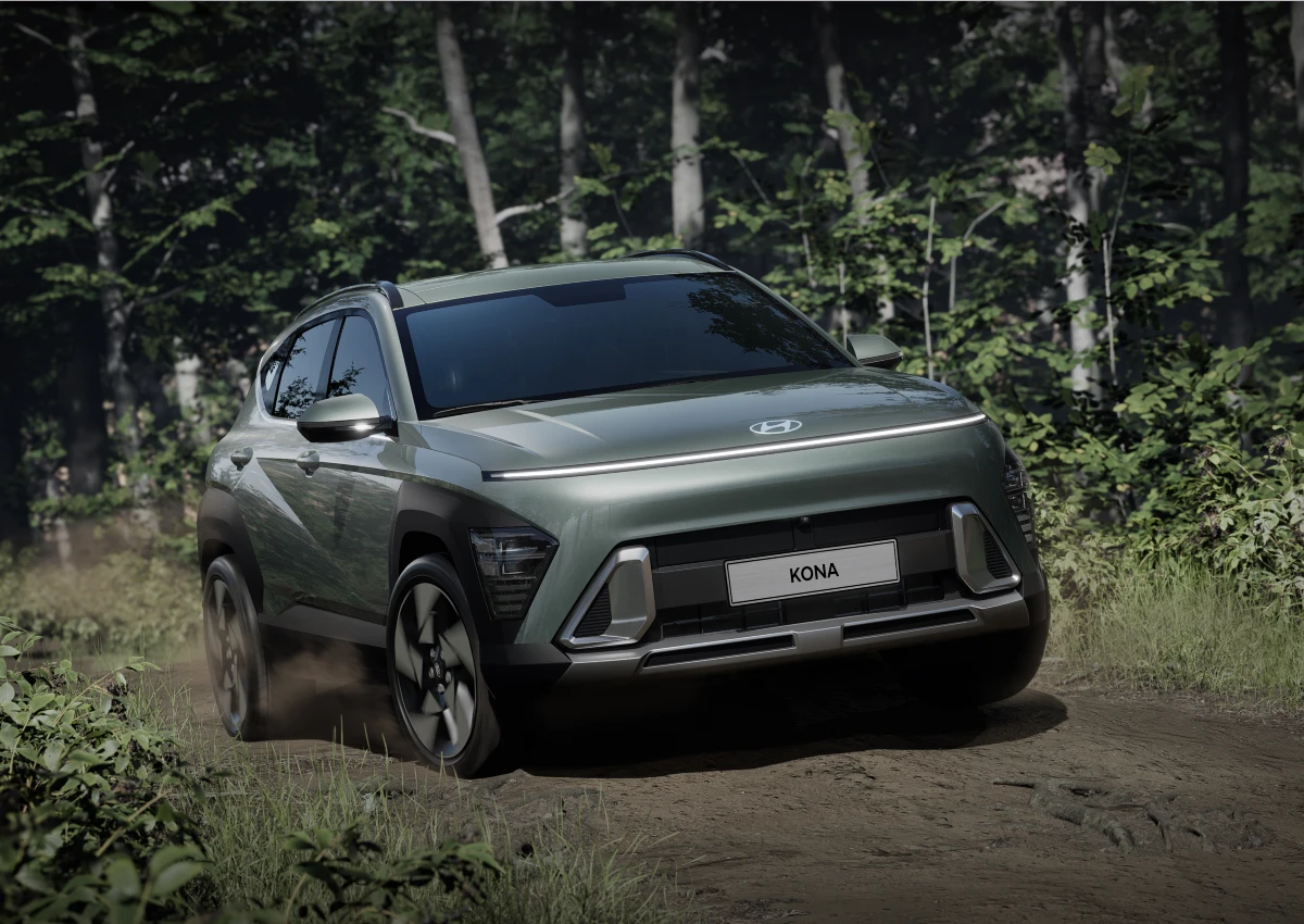Nova geração do SUV Hyundai Kona surge com estilo futurista