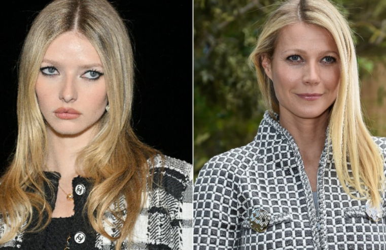 Apple Martin se parece com Gwyneth Paltrow na Chanel Couture