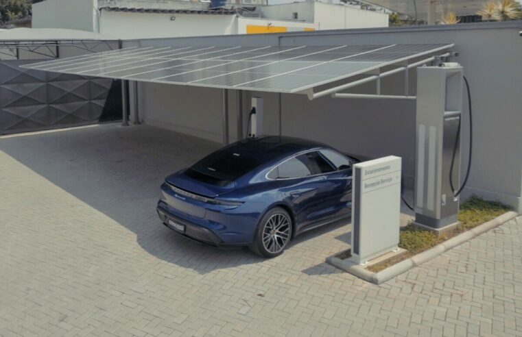 Concessionárias da Porsche têm energia solar e outras soluções sustentáveis