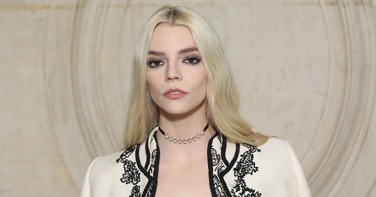 Dior Corset de Anya Taylor-Joy na Semana de Moda de Paris