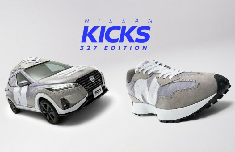 Nissan Kicks vira tênis gigante da New Balance em edição especial