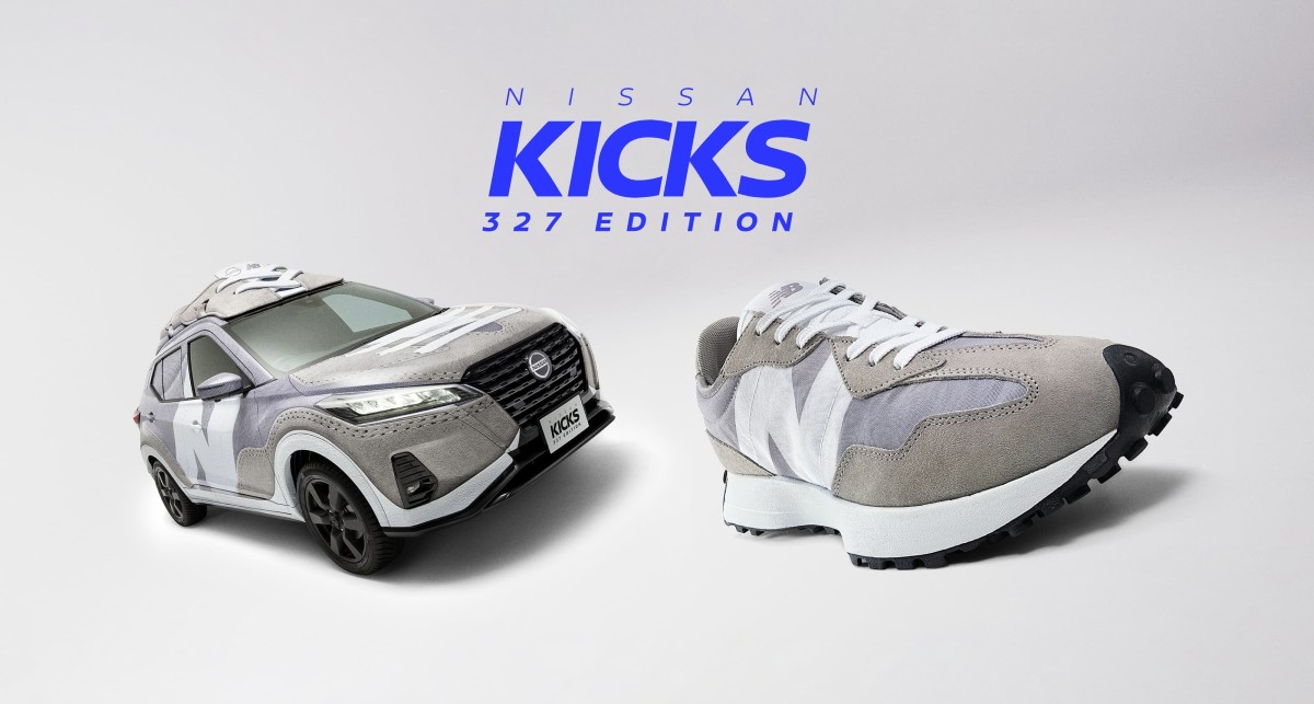 Nissan Kicks vira tênis gigante da New Balance em edição especial