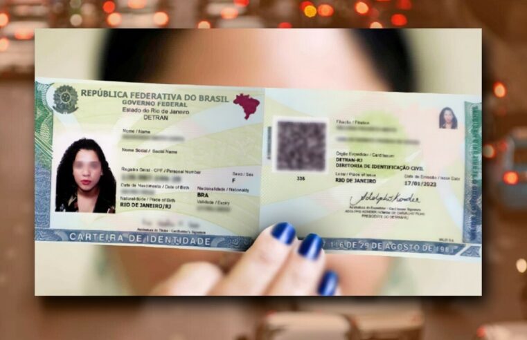 Nova Carteira de Identidade Nacional começa a ser internado pelo Detran-RJ