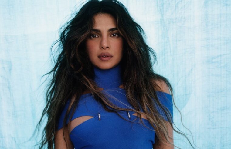 Priyanka Chopra na Vogue britânica com a filha Malti Marie