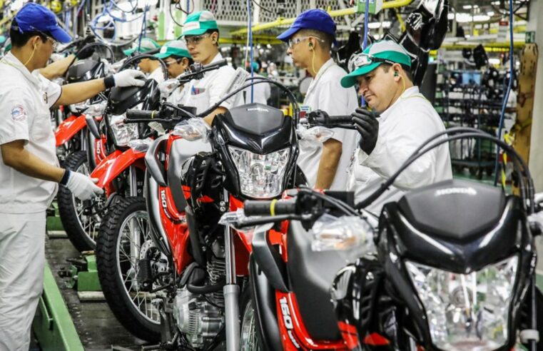 Produção de motos cresce 18% em 2022 e tem melhor resultado em 8 anos