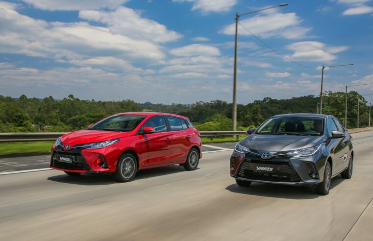 Toyota reduz preços da linha Yaris 2023;  confira a nova tabela