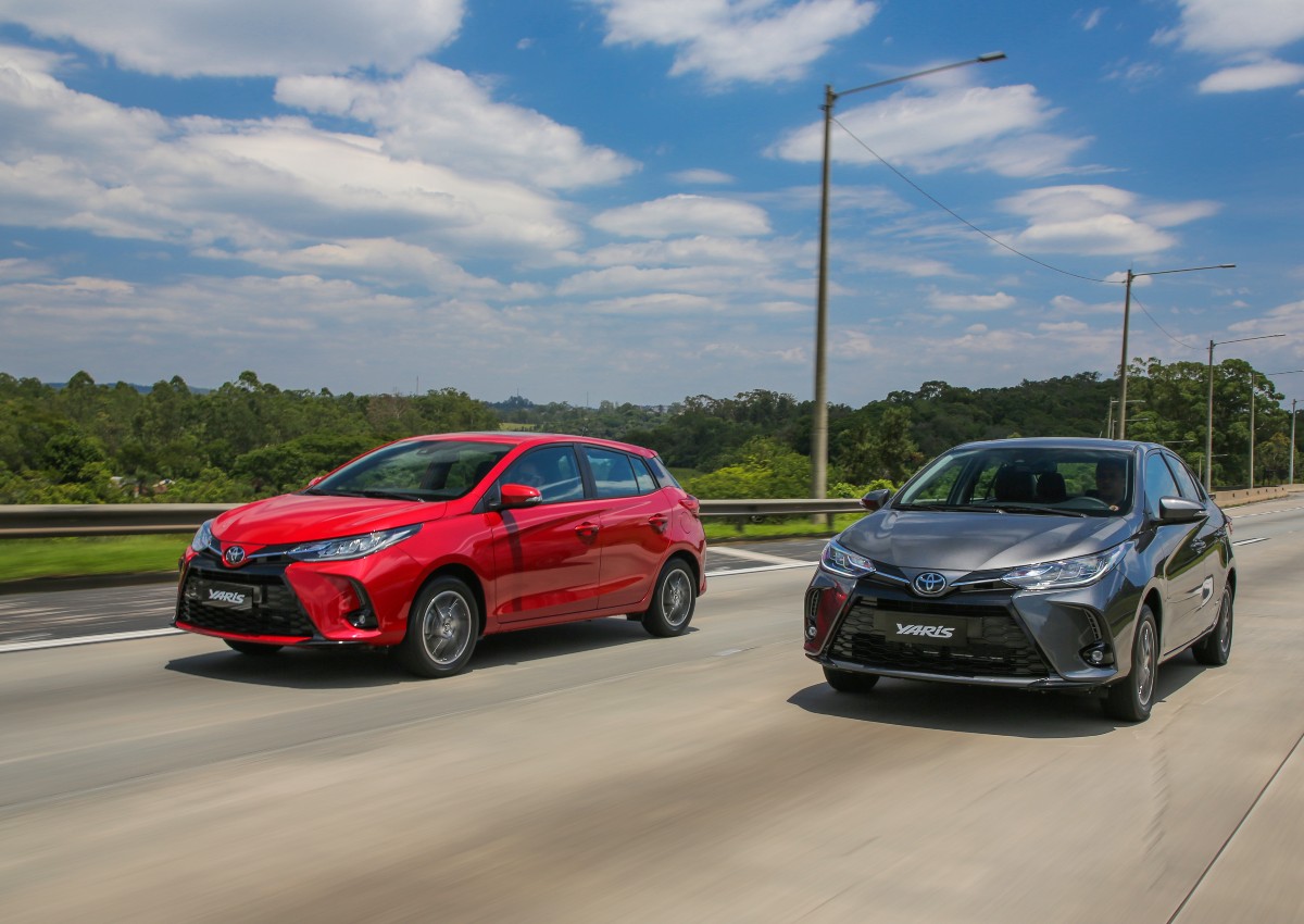 Toyota reduz preços da linha Yaris 2023;  confira a nova tabela