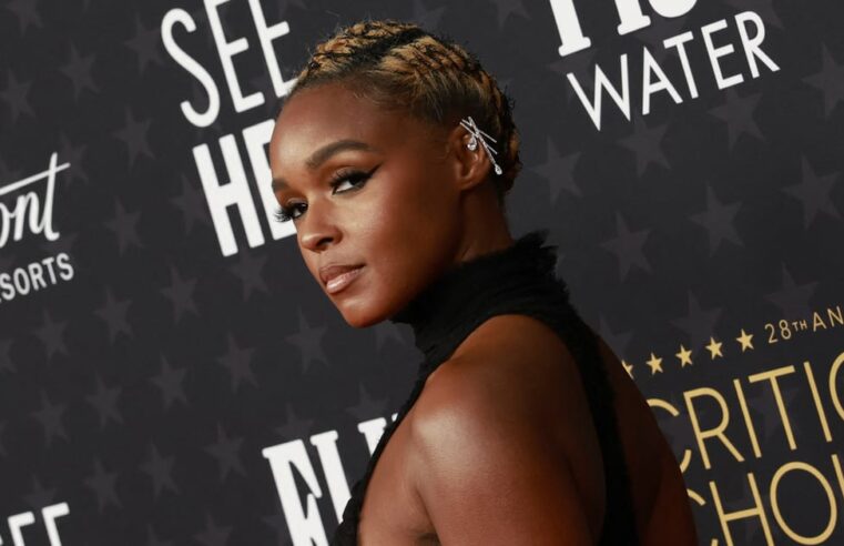 Vestido Sheer Critics’ Choice Awards de Janelle Monáe