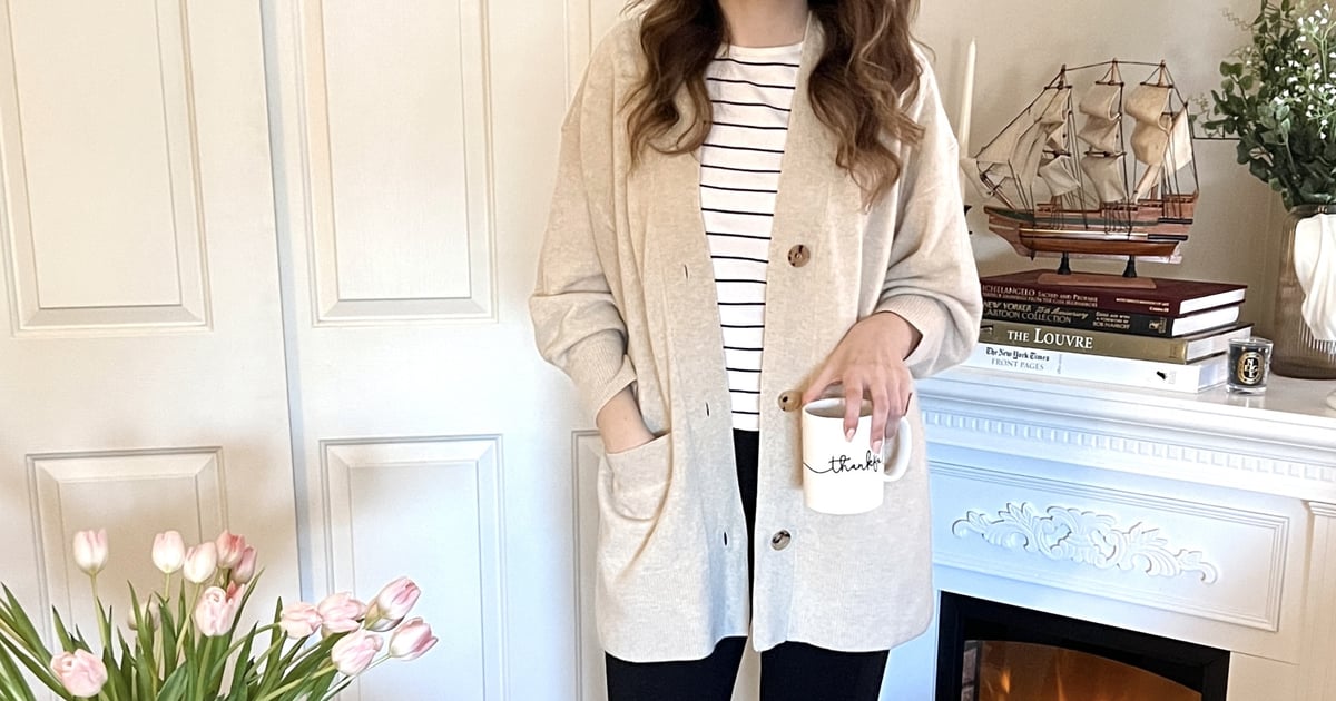 Cozy Earth Quintessential Cashmere Cardigan Review |  2023