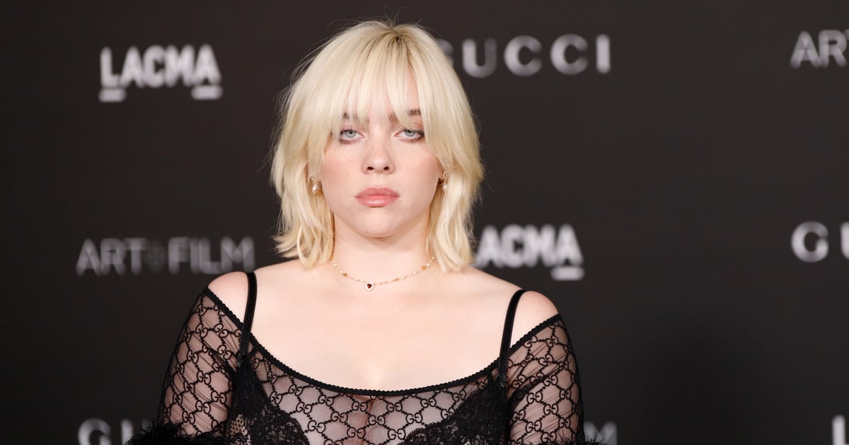 Lingerie nua de Billie Eilish em anúncio de fragrância