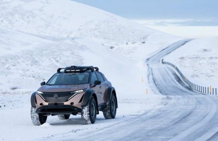 Nissan Ariya com visual off-road vai percorrer 27 mil km em expedição