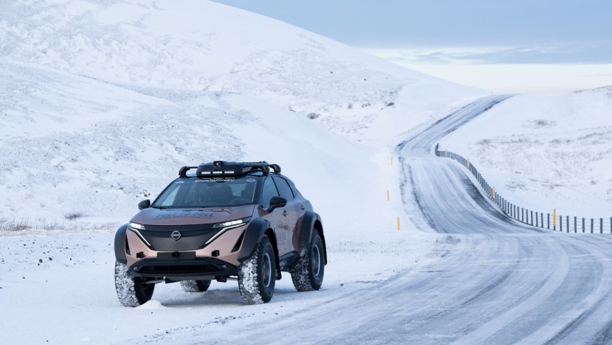 Nissan Ariya com visual off-road vai percorrer 27 mil km em expedição
