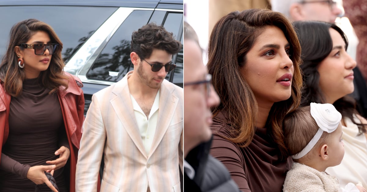 Roupas de Priyanka Chopra e Nick Jonas na Calçada da Fama