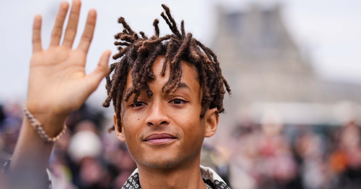 Bolsa Louis Vuitton Dollhouse de Jaden Smith no desfile de outono de 2023