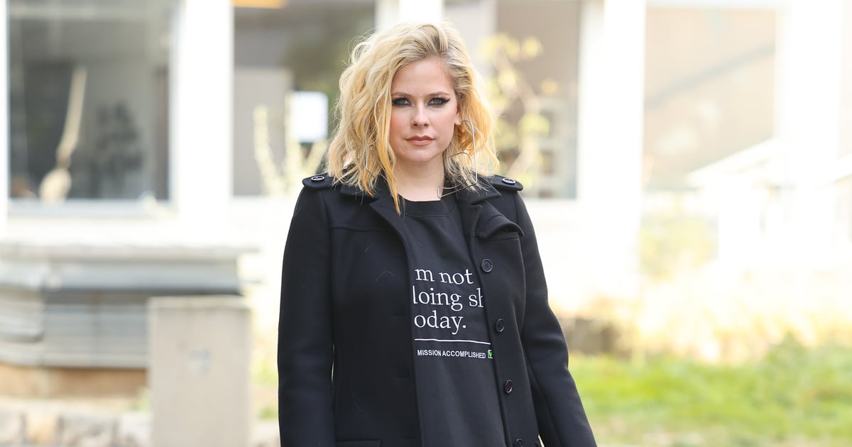 Camisa I’m Not Doing Shit Today de Avril Lavigne em Paris