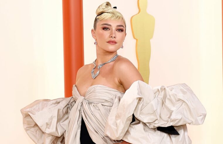 Florence Pugh de Valentino no Oscar 2023