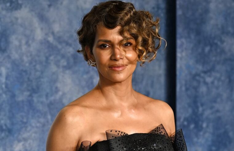 Halle Berry Vestido Oscar de la Renta |  Afterparty do Oscar 2023