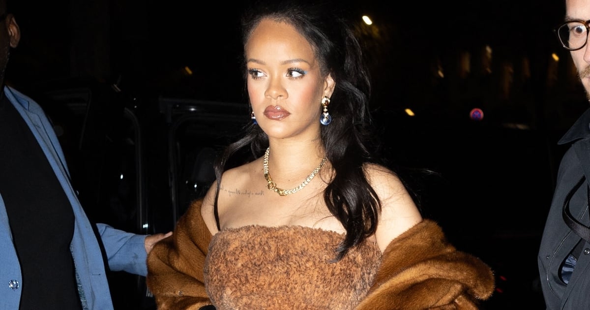 Estilo de gravidez de Rihanna |  POPSUGAR Moda