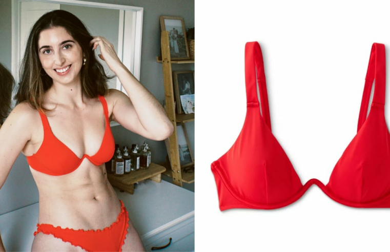 Top de biquíni Shade & Shore V Underwire |  Revisão do Editor