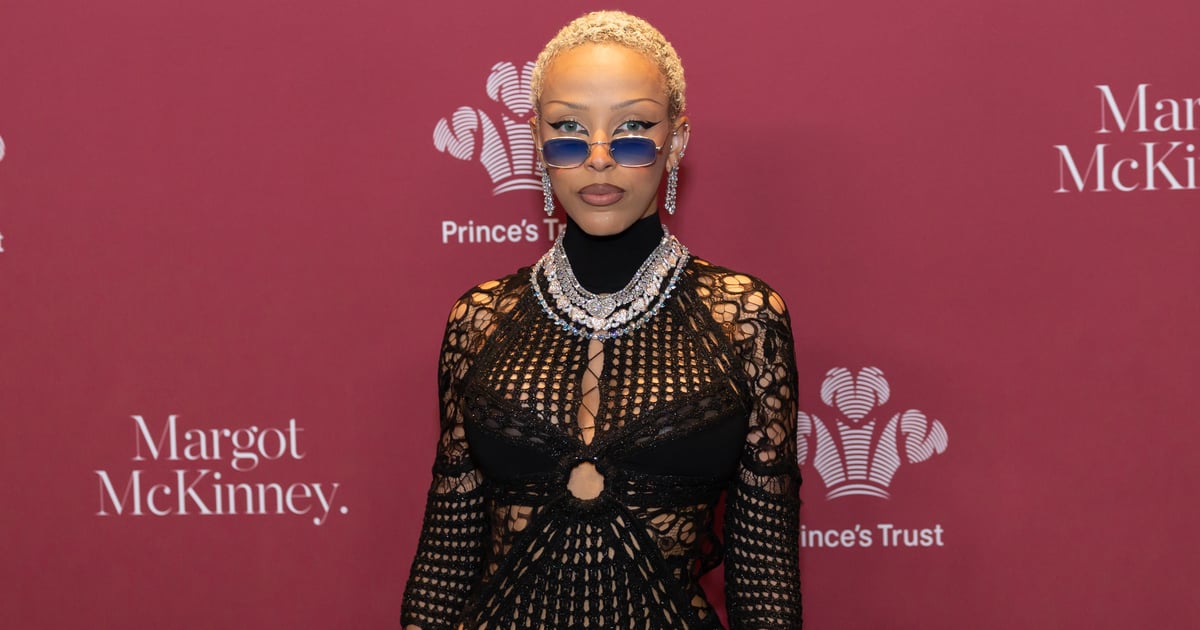 Vestido Roberto Cavalli de Doja Cat na gala Prince’s Trust 2023