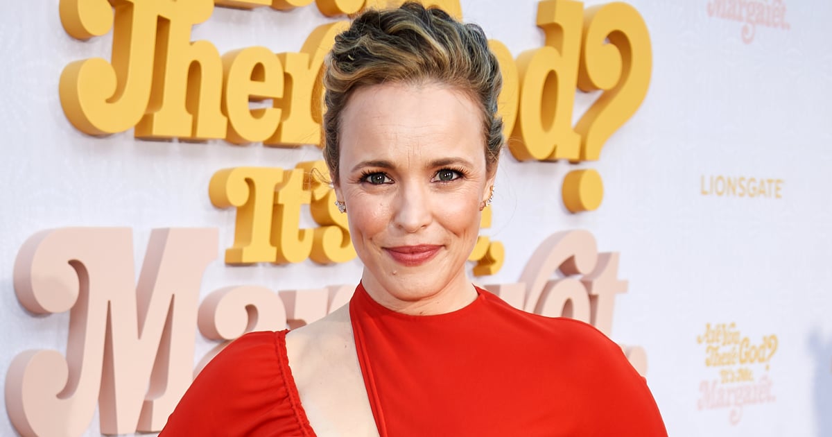 Vestido vermelho Victoria Beckham de Rachel McAdams