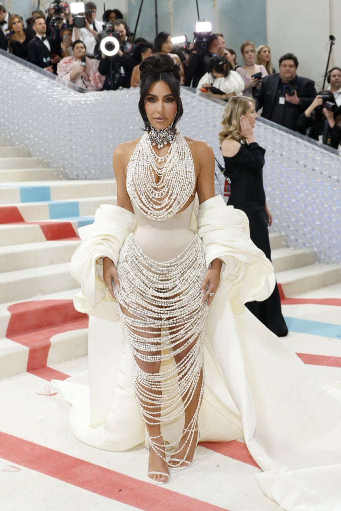 Kim Kardashian de Schiaparelli no Met Gala 2023