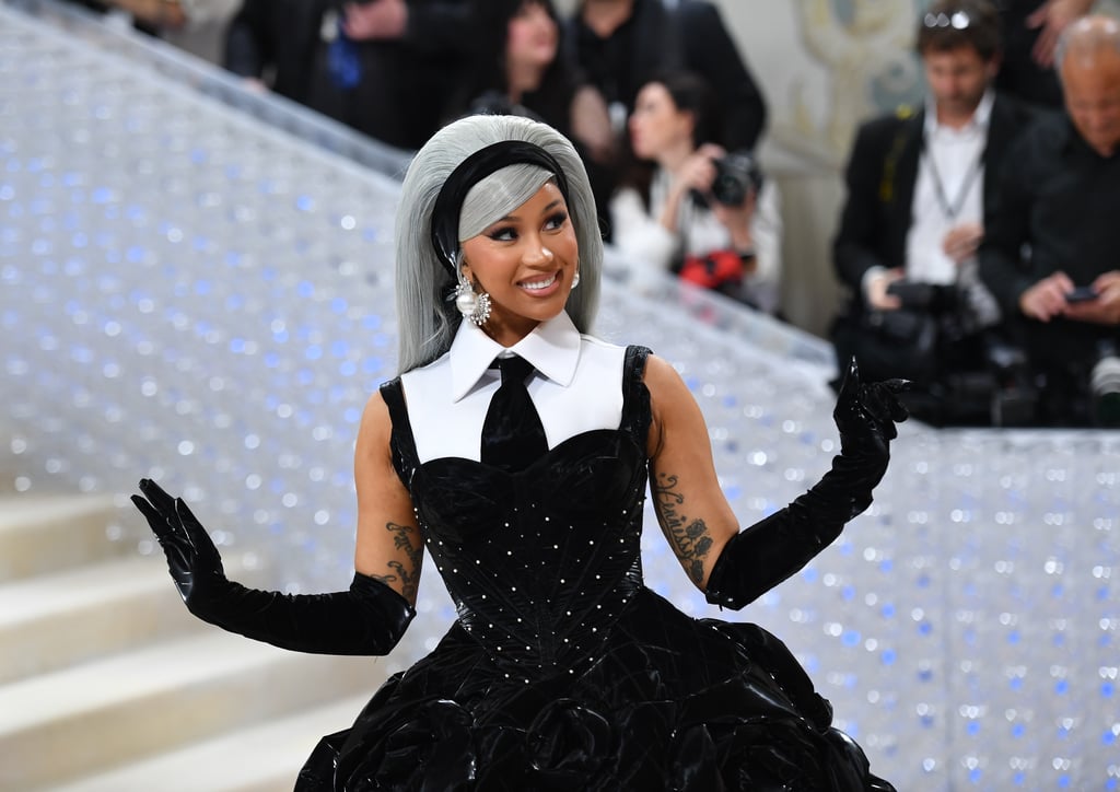 Cardi B no Chenpeng Studio no Met Gala 2023