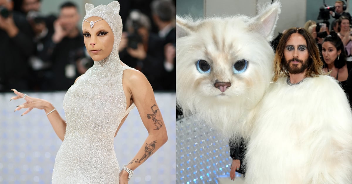 Homenagens do Met Gala 2023 à Cat Choupette de Karl Lagerfeld