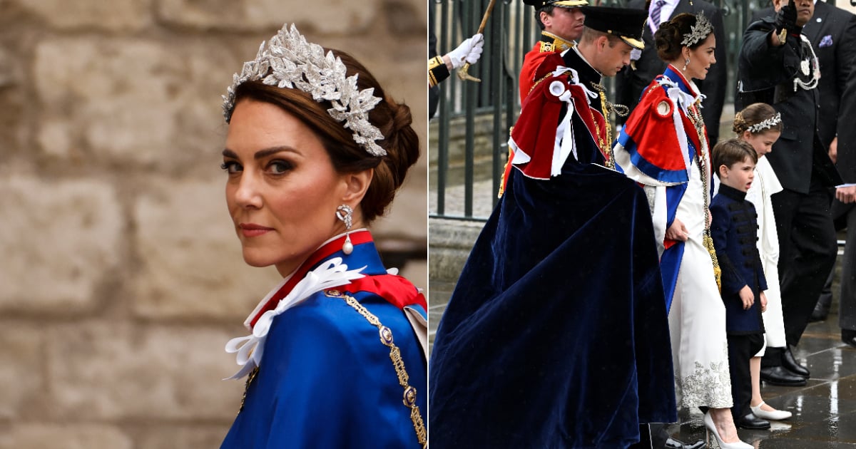 O vestido de Kate Middleton na coroação do rei Charles III