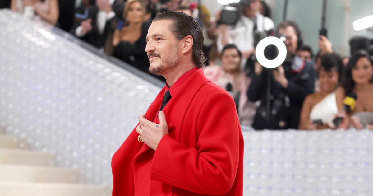 Shorts Valentino de Pedro Pascal no Met Gala 2023